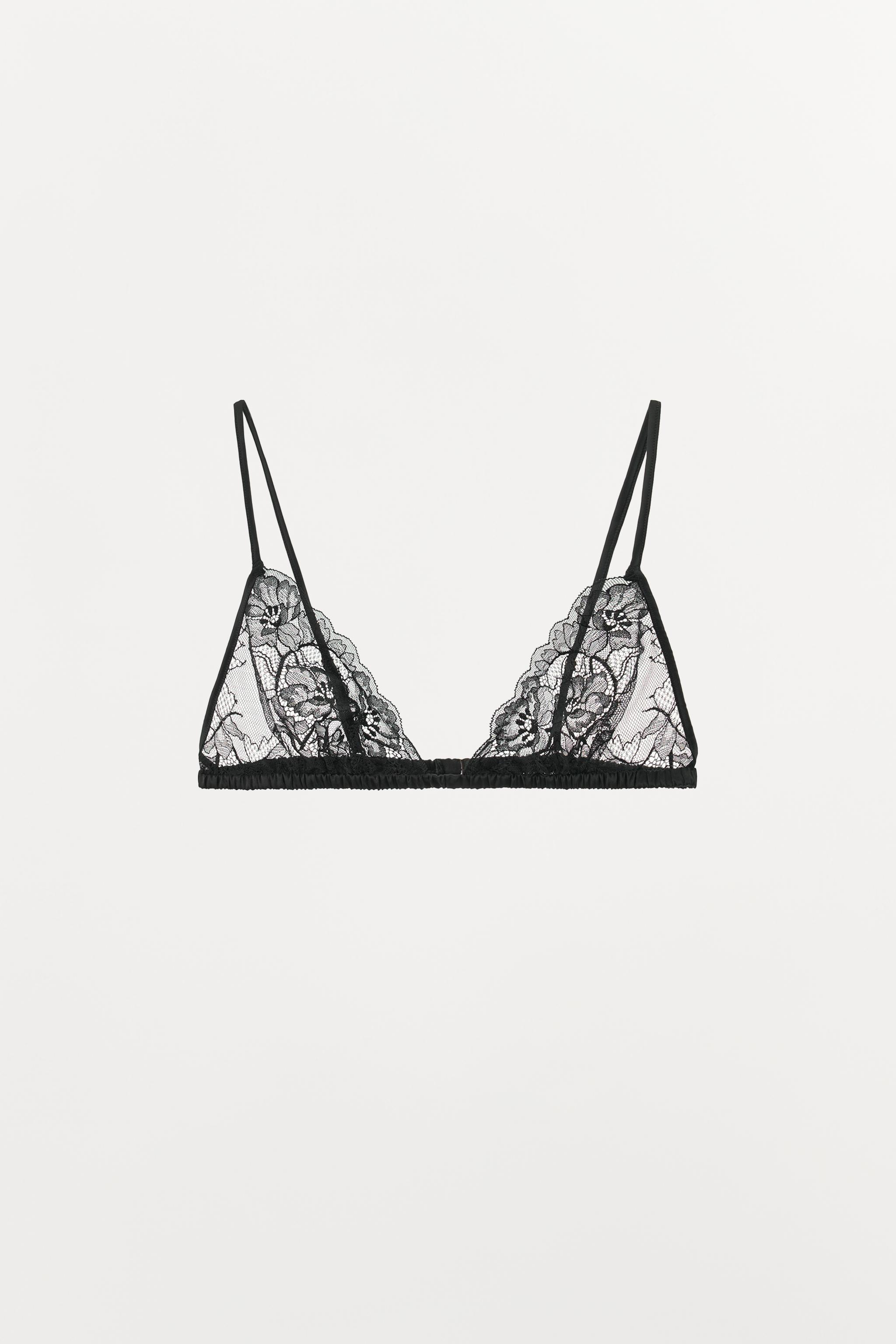 LACE TRIANGLE BRALETTE